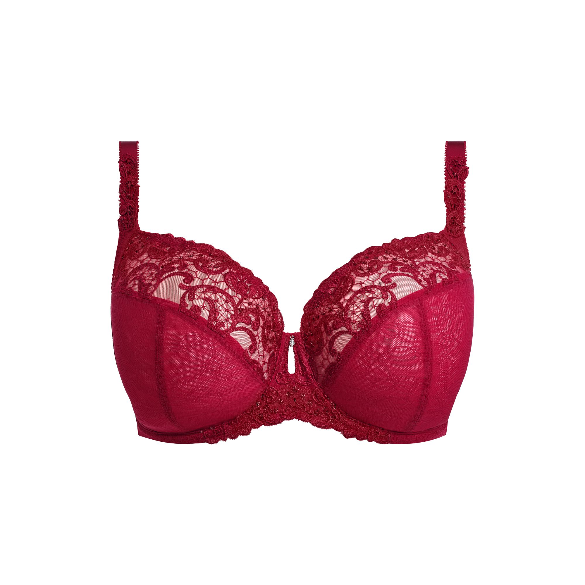 PORTIA RED UW-SIDE-SUPPORT-BRA FL102601 CUTOUT WEB AW25