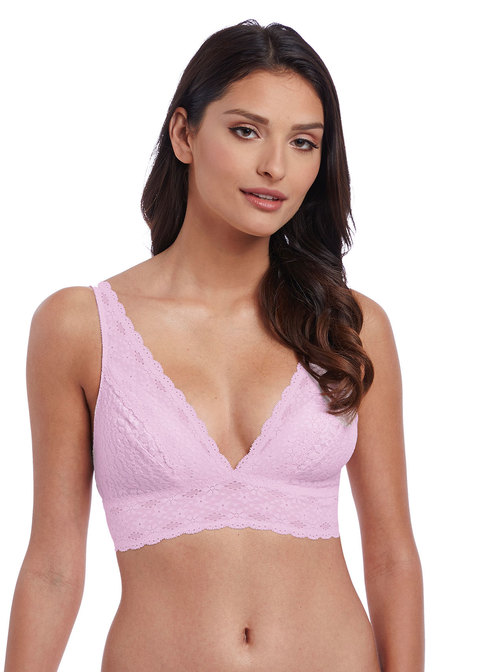 Wacoal Halo Lace Bralette Sweet Pink